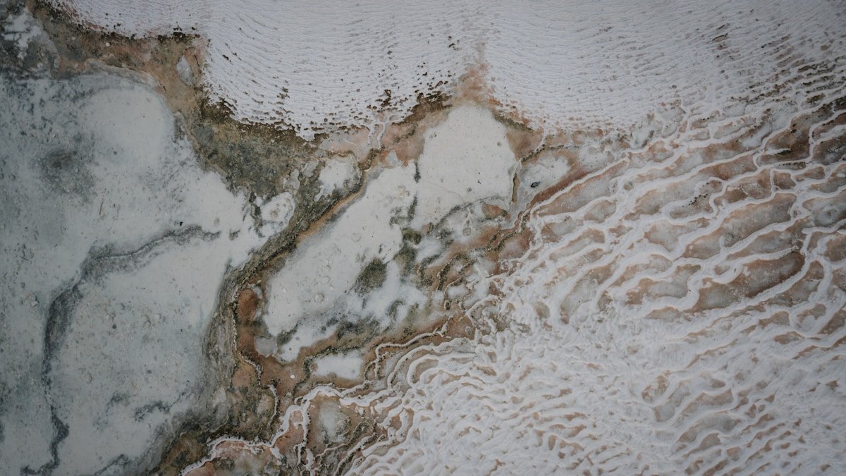 Pamukkale limestone terraces
