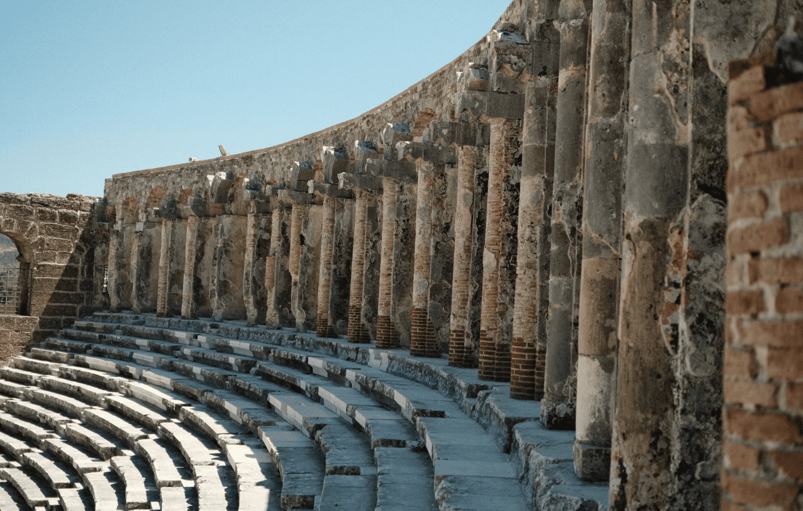 Ancient theatre in Türkiye